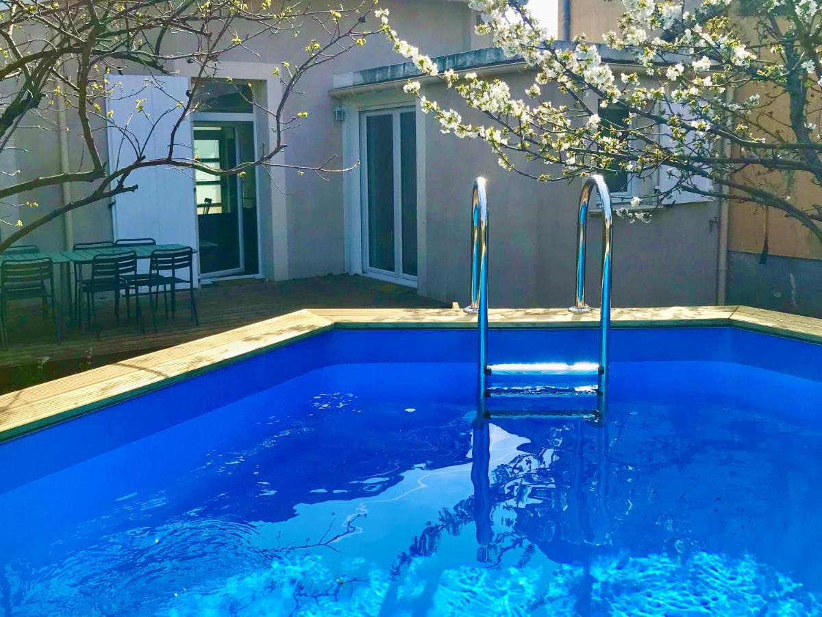 Charmante Maison Avec Piscine Quartier St James Montélimar Exterior photo